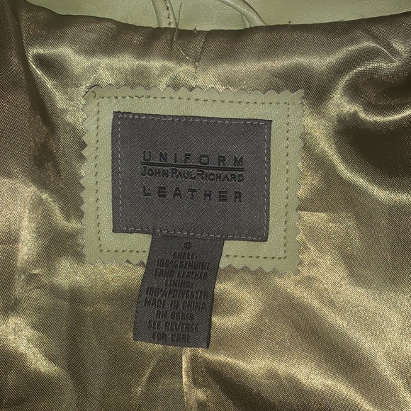 John Richard Leather Jacket - Picture 3 of 3